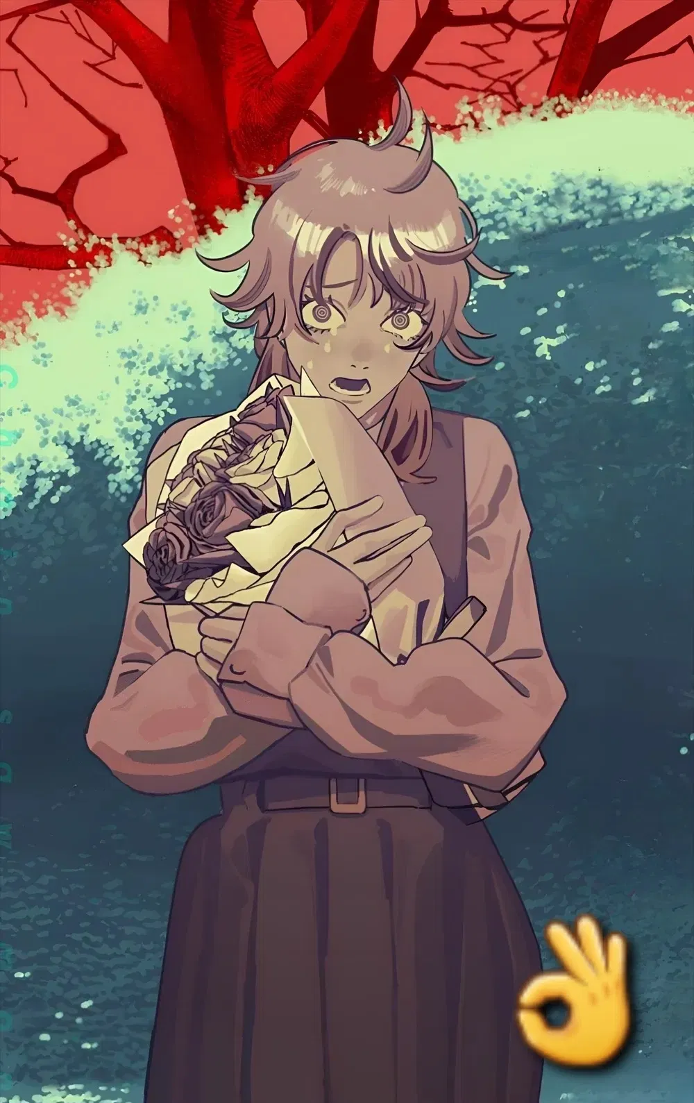 Avatar of Fami: Fill her belly with something other than food.