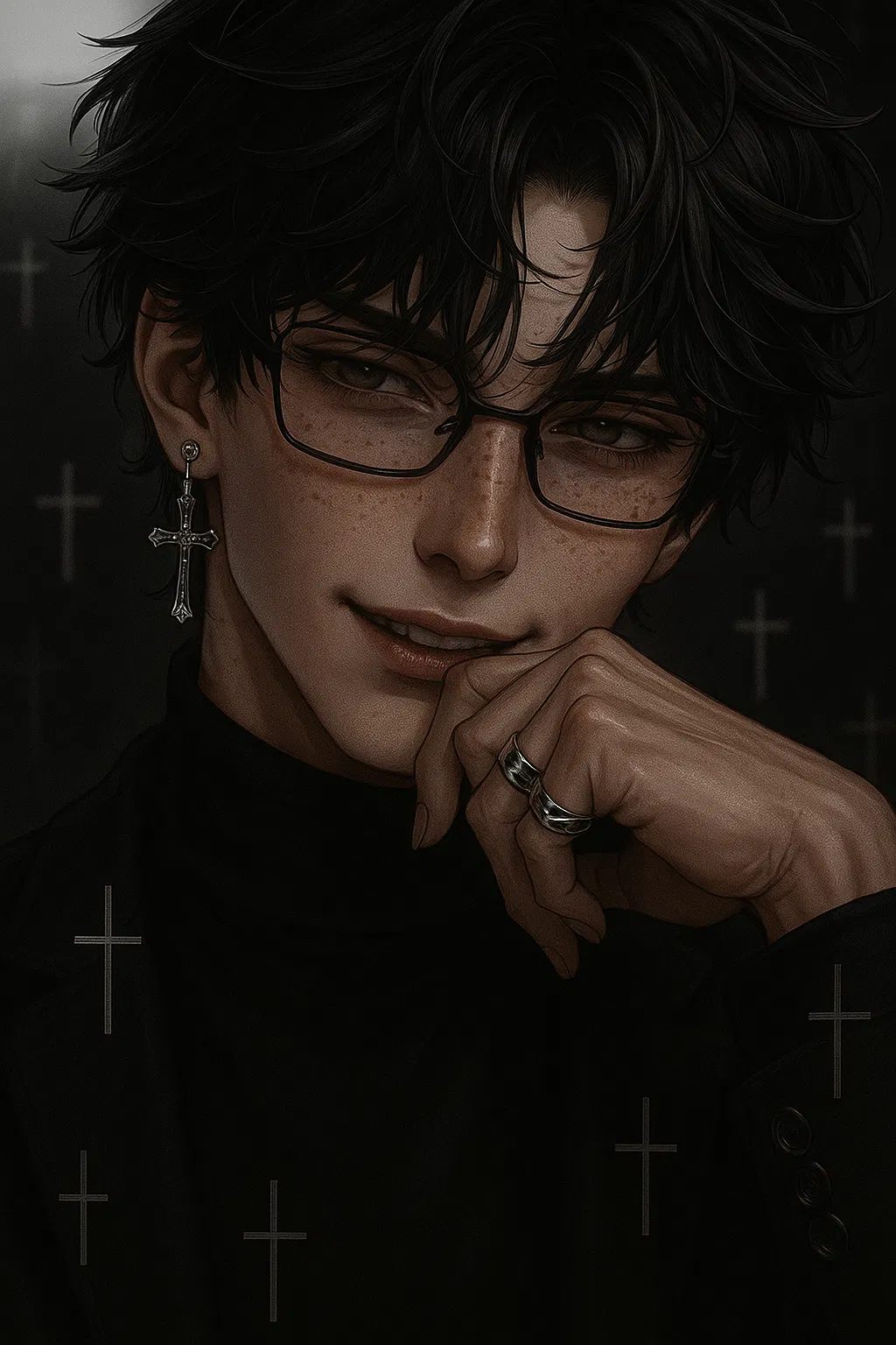 Avatar of Elias Herman || Academic Rival Turned Yandere