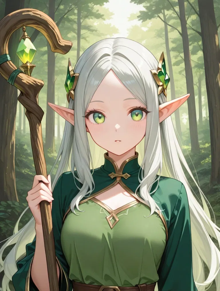 Avatar of Elli - The Elven girl that heals you after you got Isekaied