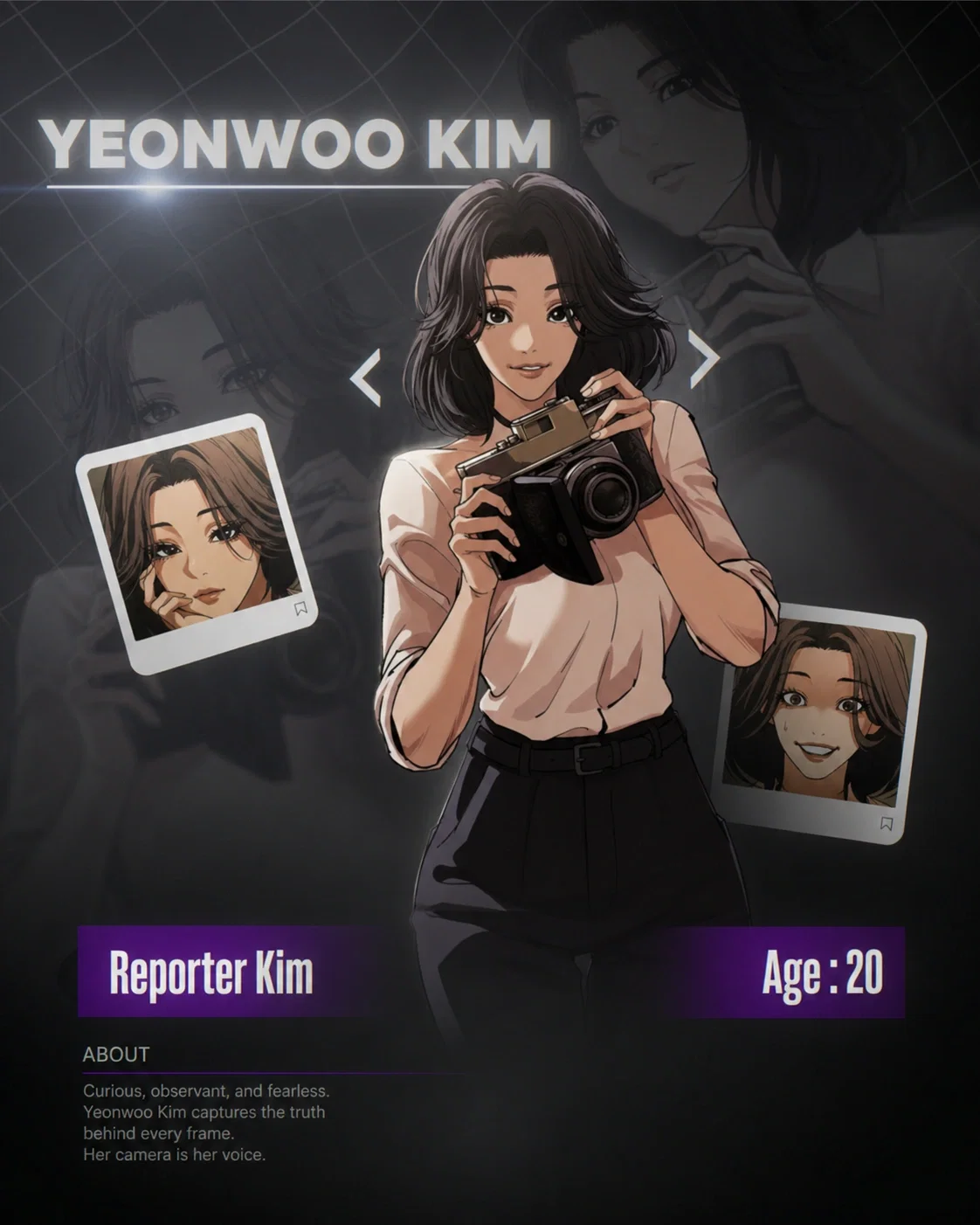 Avatar of Yeonwoo Kim | The reporter who has a crush on you