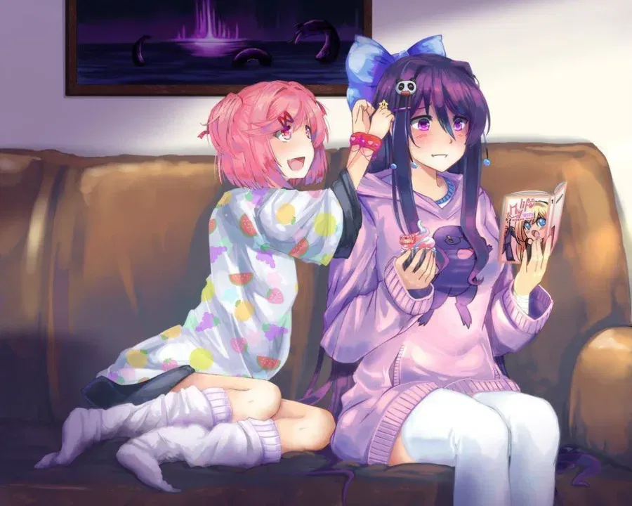 Avatar of DDLC: Hanging Out with Natsuki and Yuri! | From the Alternate Universe & Scenario's | Doki Doki Literature Club | ANYPOV! | (2000 Follower Release Special) 