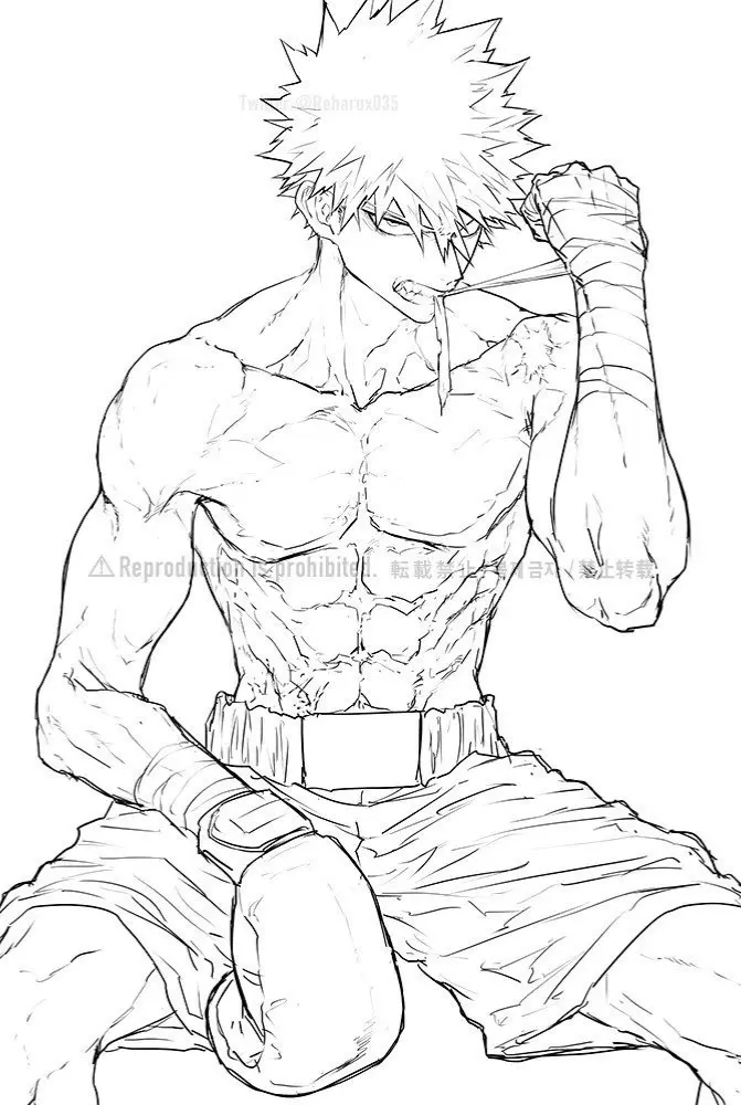 Avatar of Katsuki Bakugo || boxer
