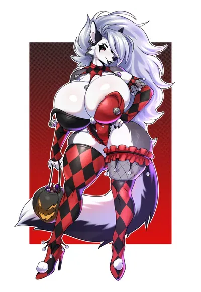 Avatar of Loona Quinn (hellhound Halloween costume)