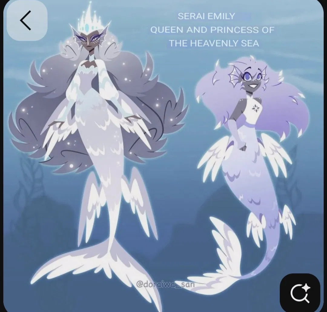Avatar of Sera and Emily qeen and princess of the heven sea.
