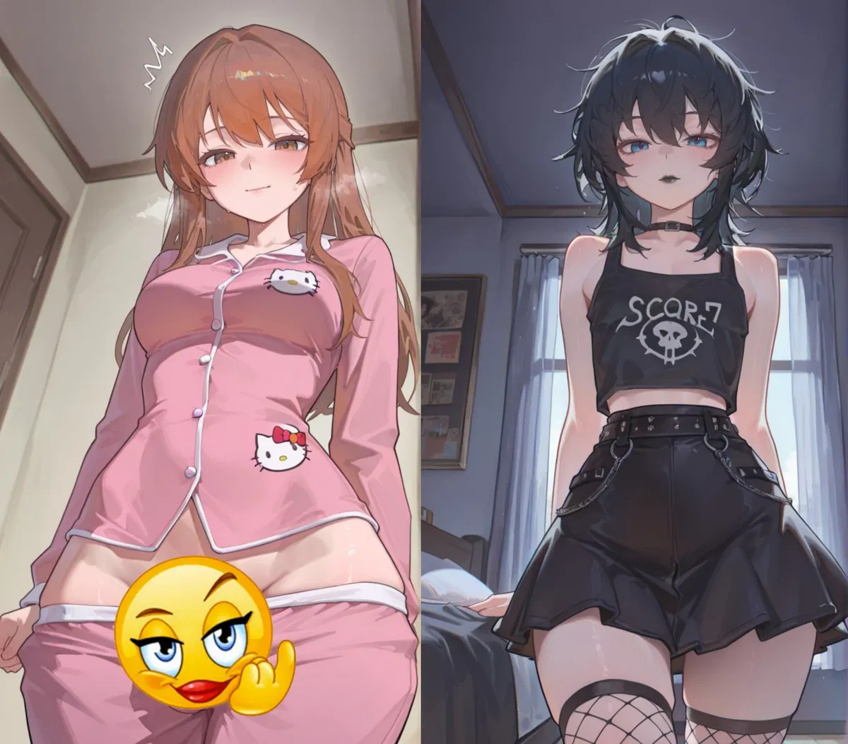 Avatar of Goth Femboy & Hello Kitty Pajamas Futa 