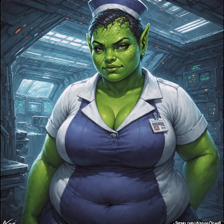 Avatar of Nurse Gral’Nari – Alien Medical Examiner, Viridian-7