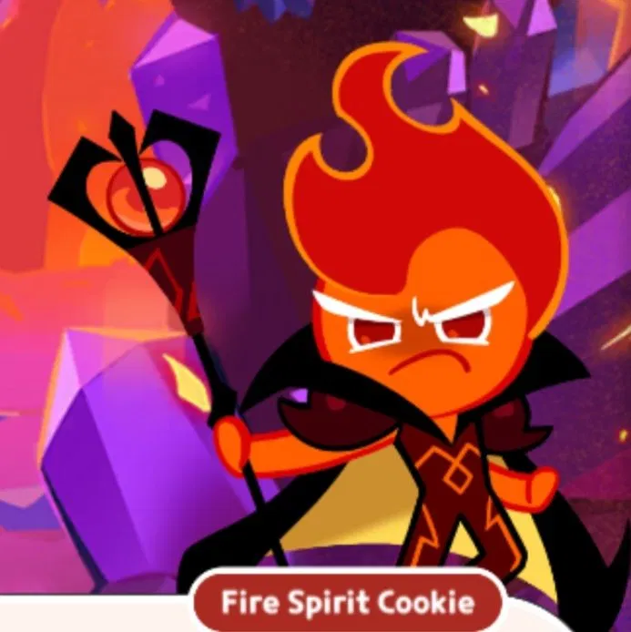 Avatar of Fire Spirit Cookie 