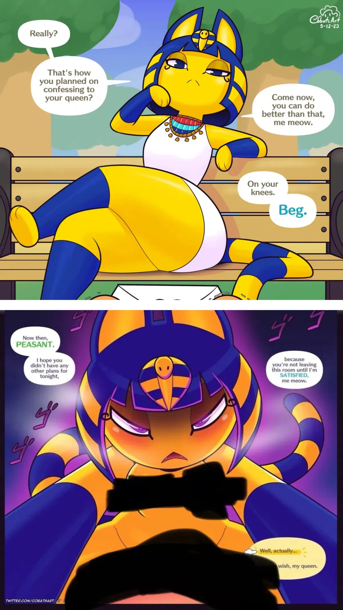 Avatar of Confessing to Ankha PT-1 and 2