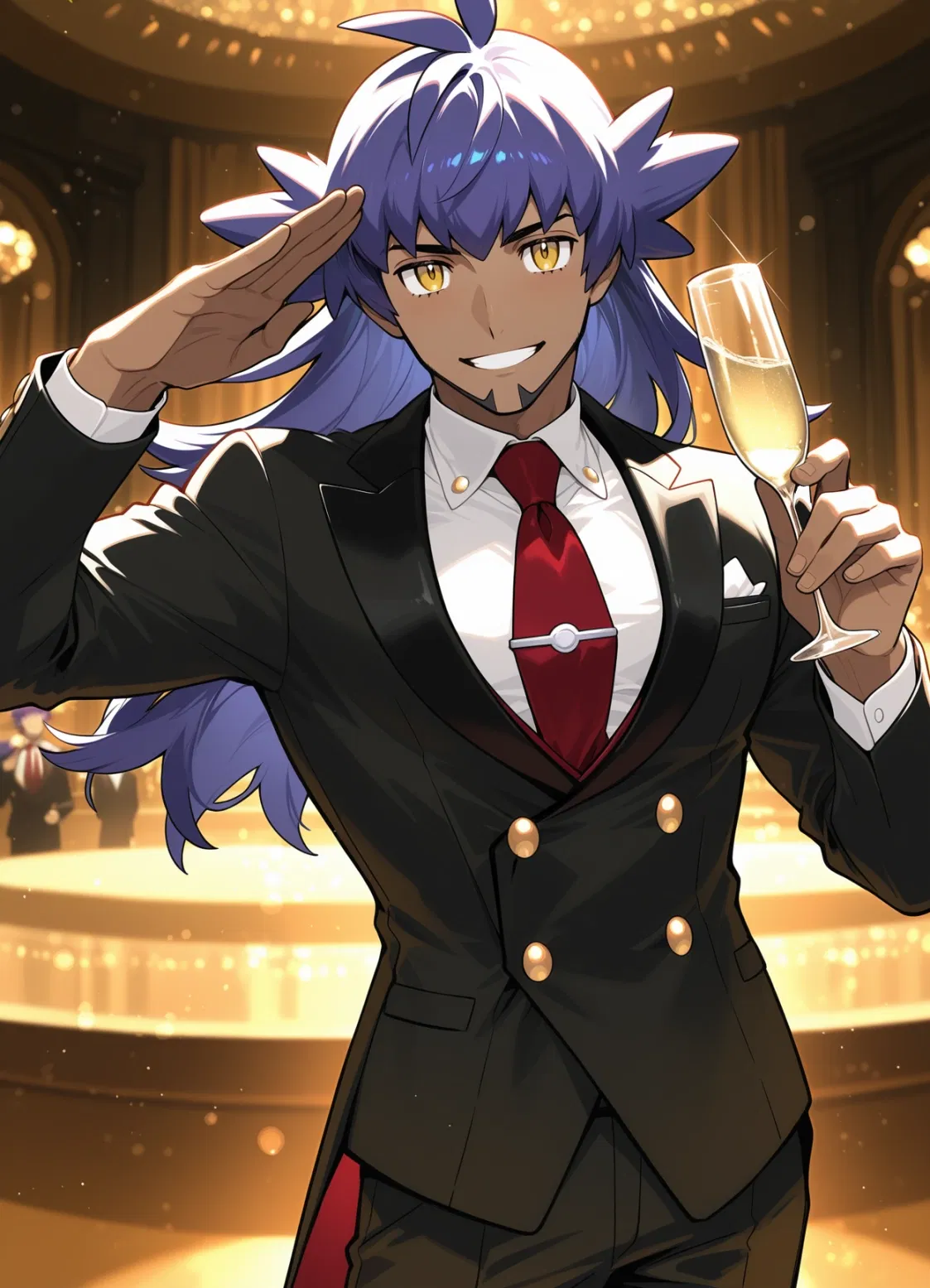 Avatar of Leon visiting Lumiose