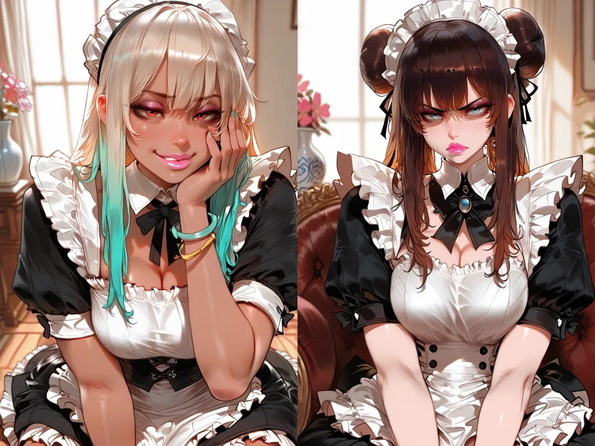 Avatar of Tsukina & Esmeralda - Inherited the villa. Now the two maids pamper you. (Partially against your will)