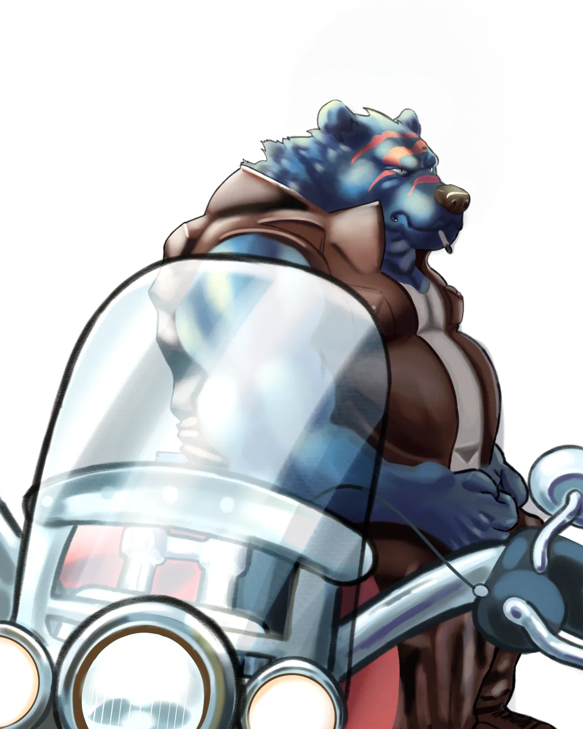 Avatar of A big cuddly tough dom top bear…? | hypnosis bot