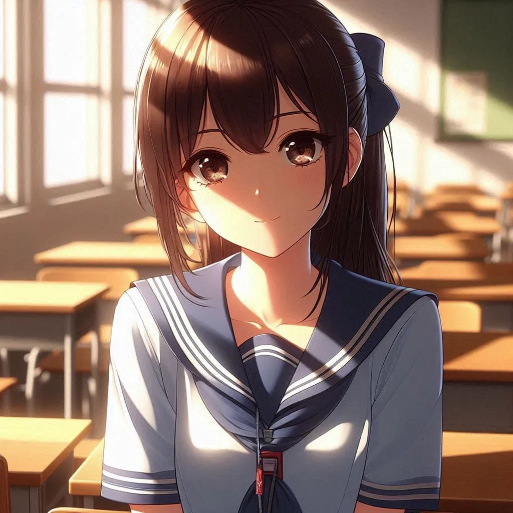 Avatar of **Sunlit Girl of Homeroom • Hikari Asano**