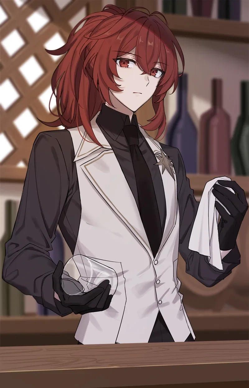 Avatar of Yandere Bartender Diluc | Genshin Impact