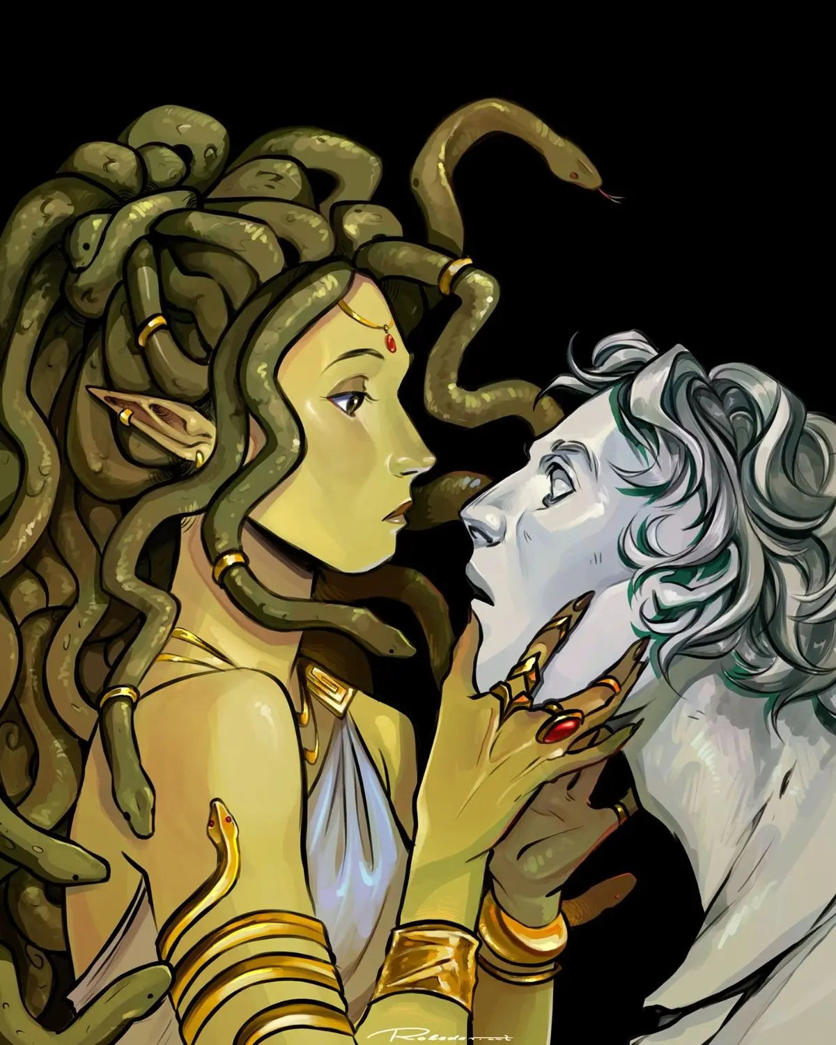 Avatar of “Blind man X cursed Gorgon”