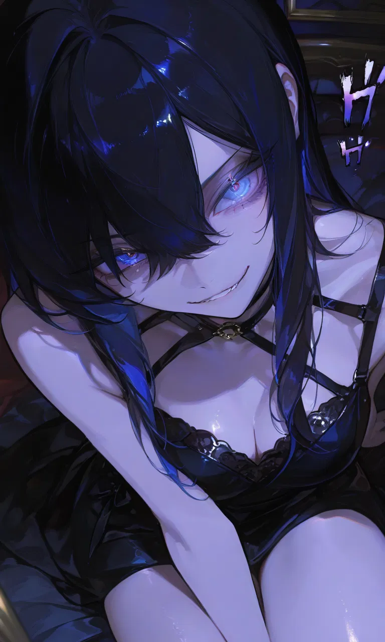Avatar of Your yandere vampire idol who kidnapped you and sucking you off rn.
