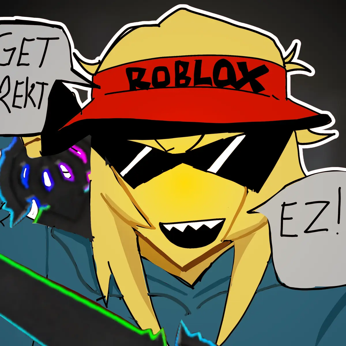 Avatar of Those death ball players // roblox // ragebait