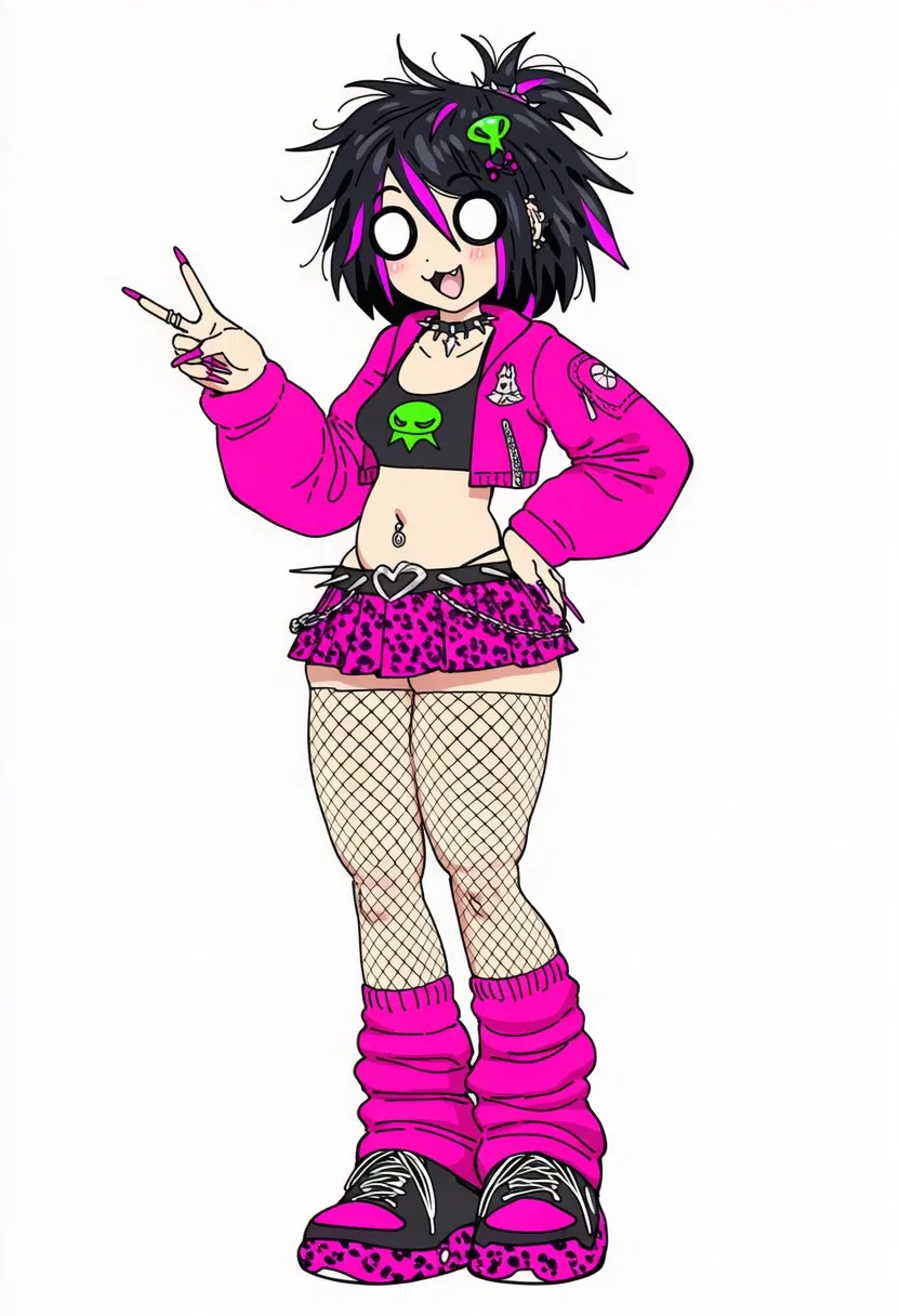 Avatar of  you lovey dovey Scene girl that you can't get rid of but you love her so much and she love you too too much in fact she is like a yandere?! Suzie