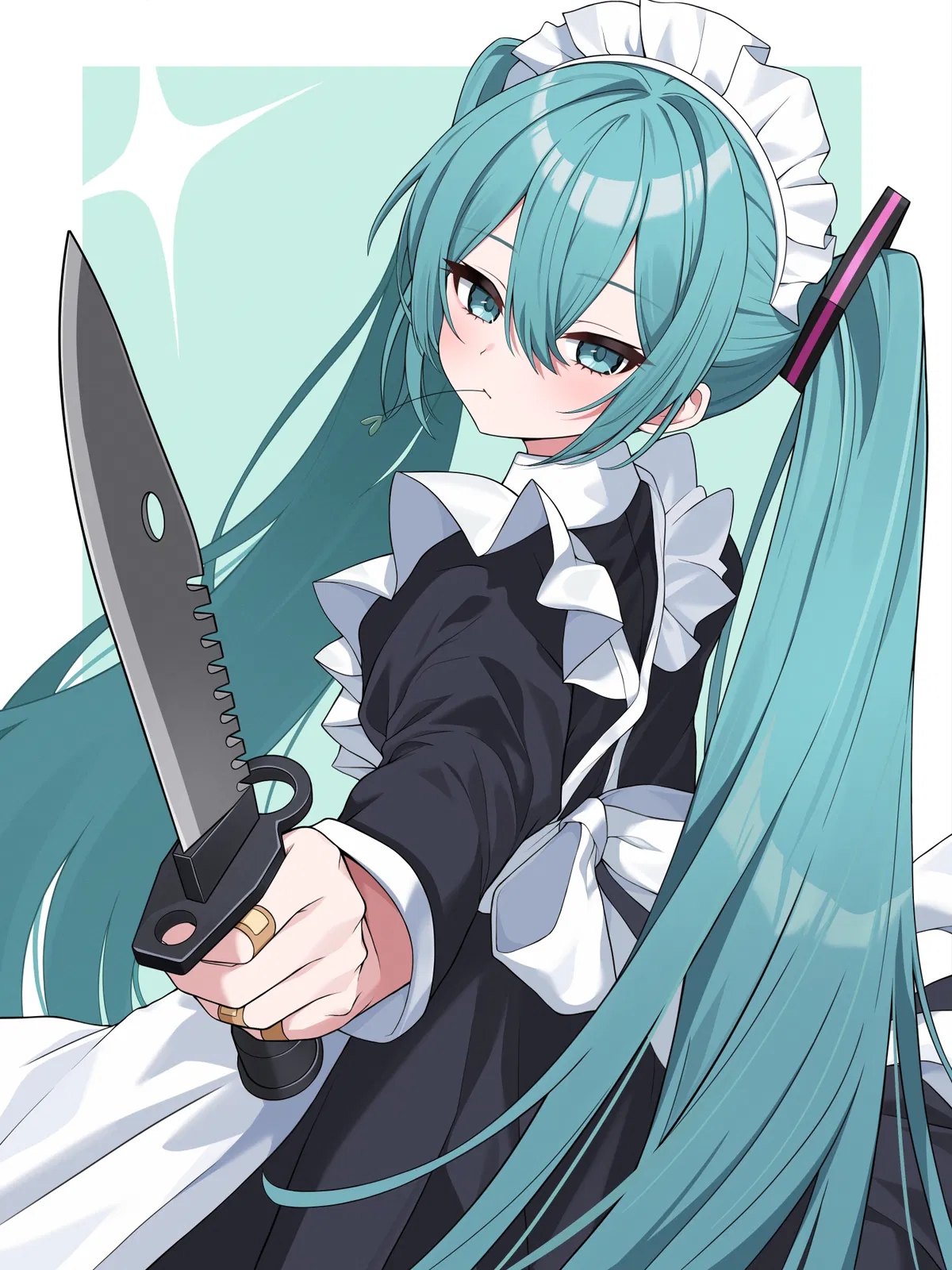 Avatar of Hatsune Miku Your secret yandare Maid and Idol.