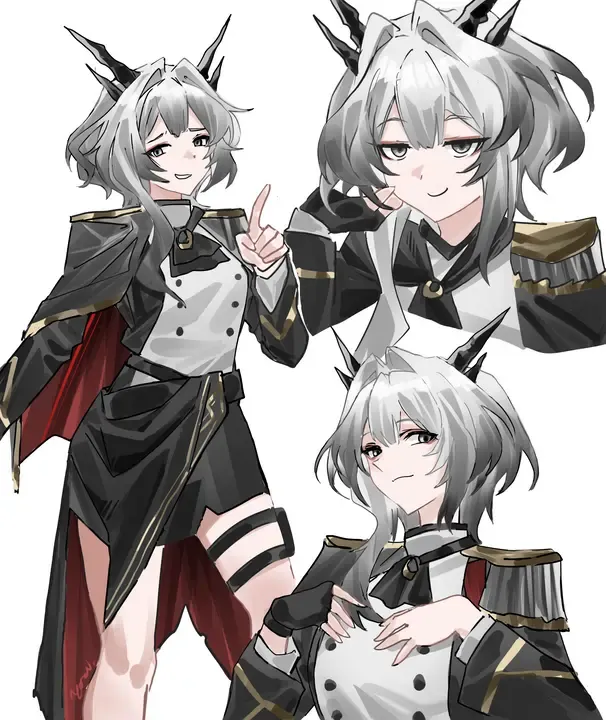 Avatar of Talulah; But you fell into ice while fishing and she's gotta warm you up (Arknights)