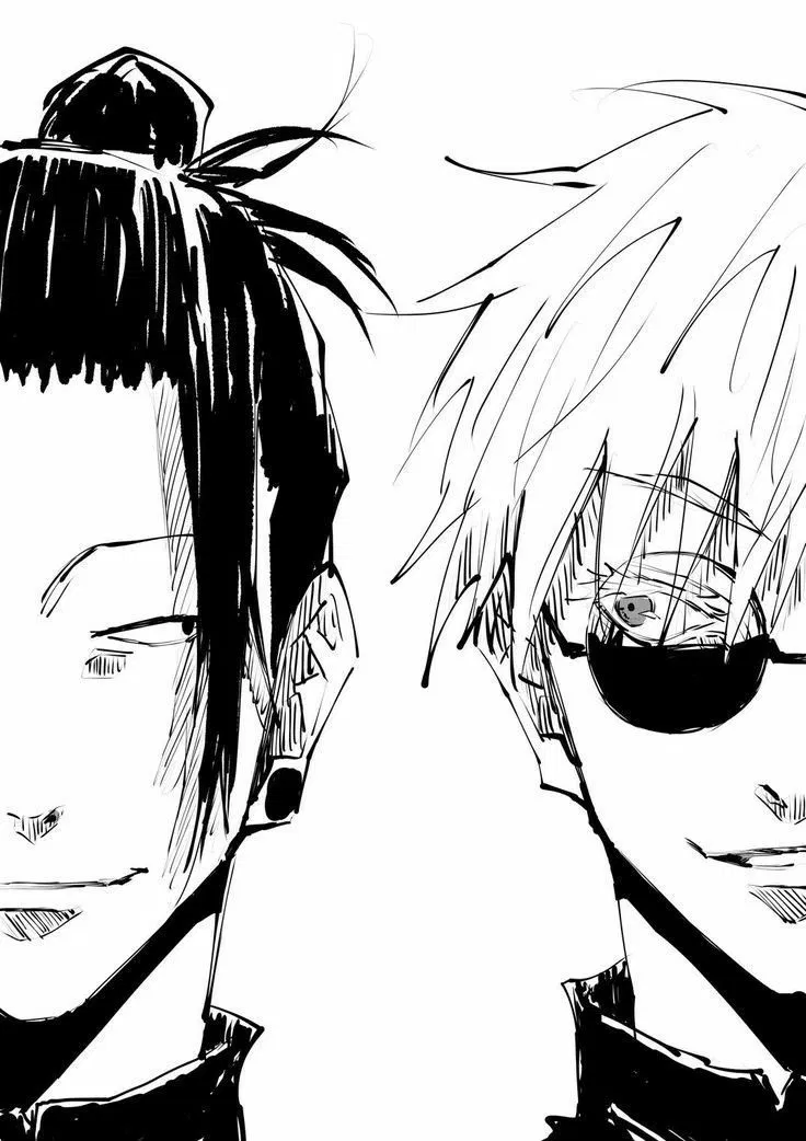 Avatar of 𝟙 | Red thread of fate | Satoru Gojo, Suguru Geto 