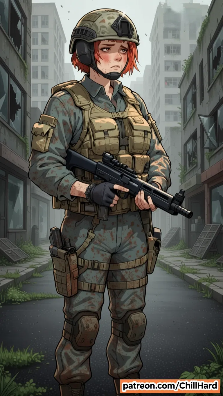 Avatar of Ash - survivalist's daughter in zombie post-apocalypse