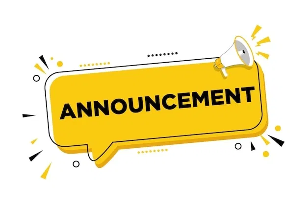 Avatar of Announcement