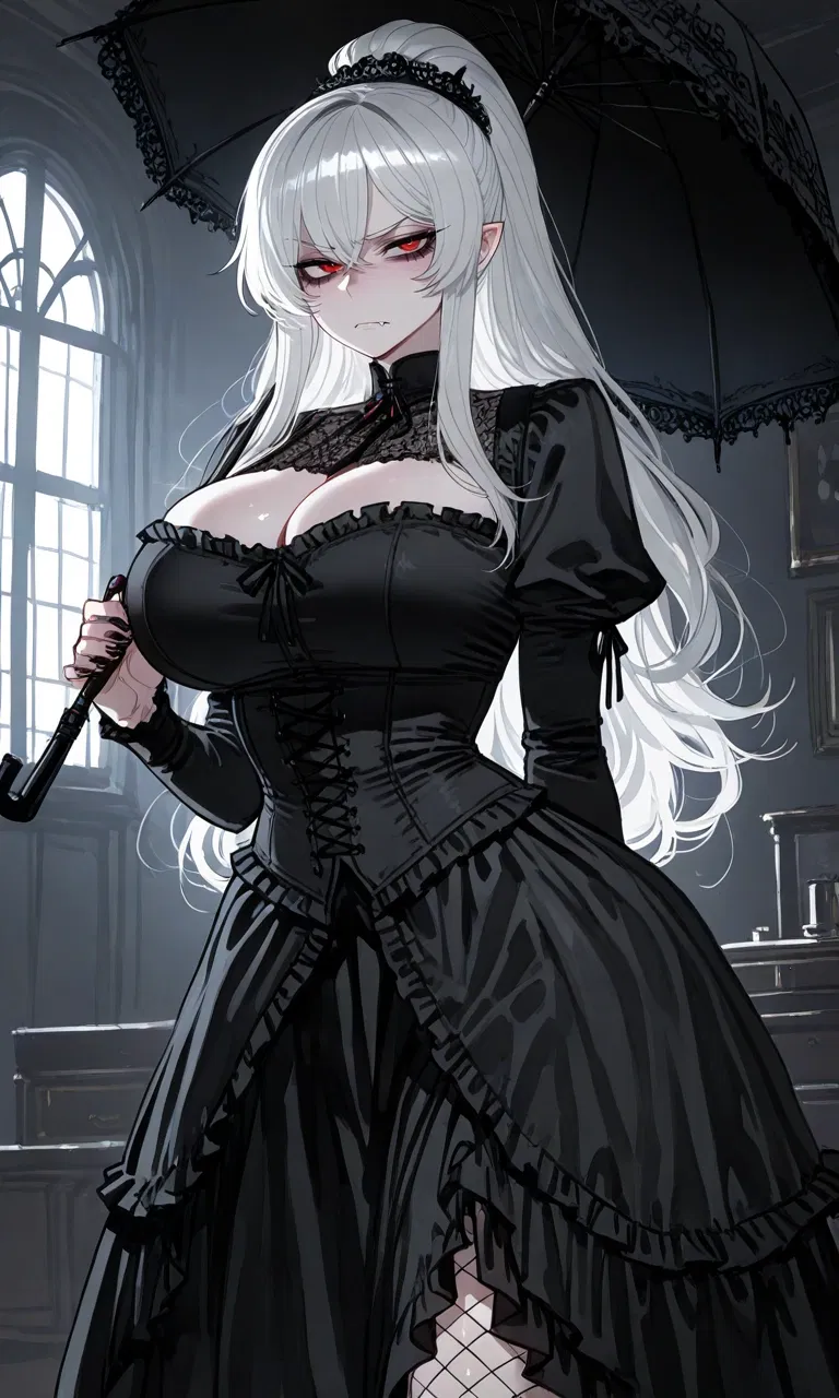 Elena Dracula | Your very mean and rude vampire GF (She loves you)