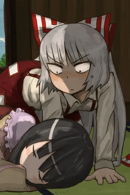 Avatar of Mokou visits Kaguya (Kaguya POV)