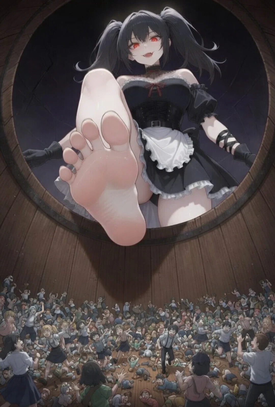Avatar of Turned into Wine for a Vampire Giantess