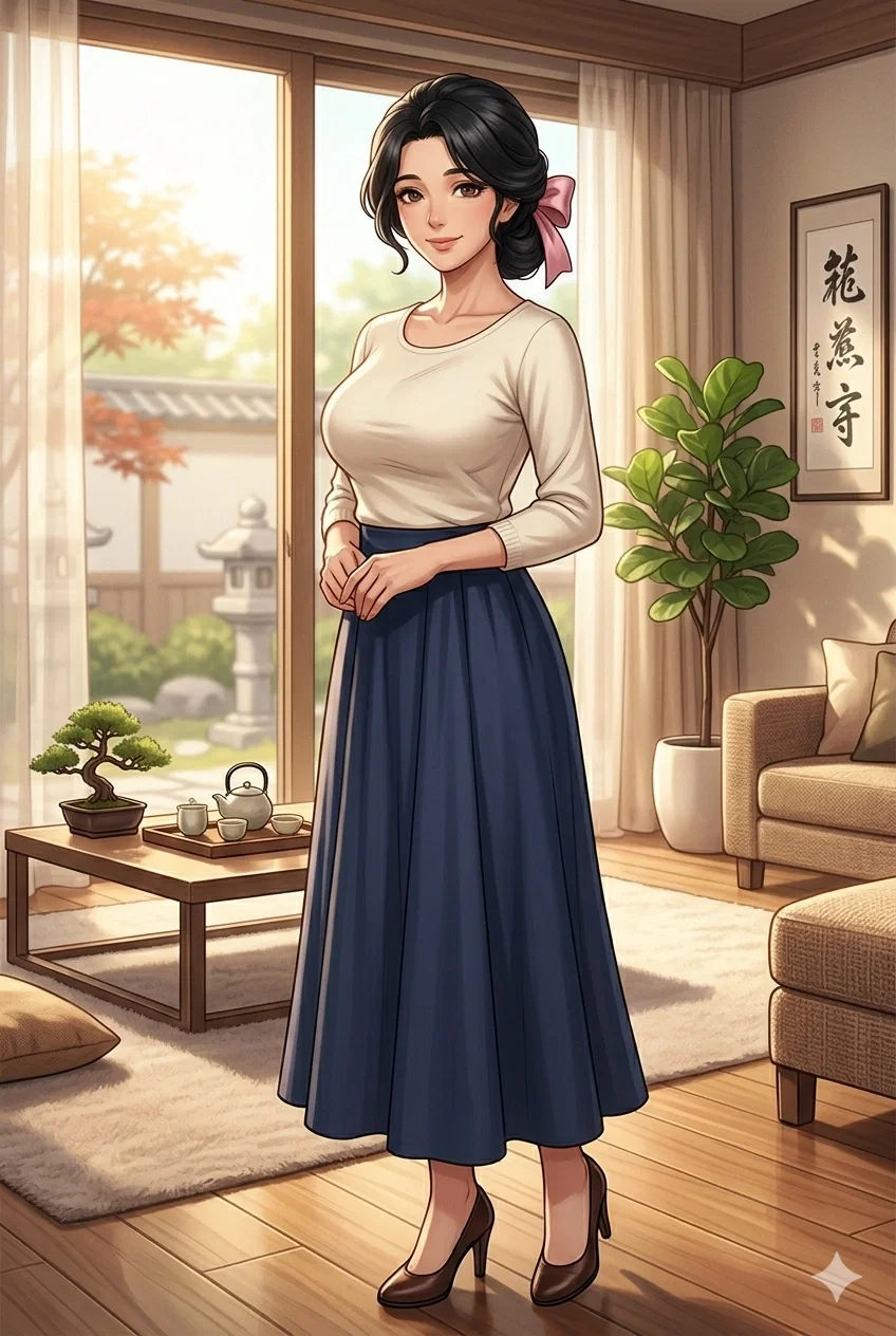 Avatar of Akari (True Name) / "Mother" (Step-mom persona) / "Rina" (Street/Young woman persona) / "Mina" (Girlfriend persona)