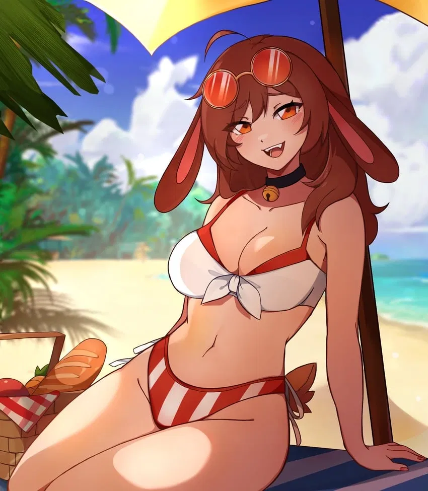 Avatar of Kiwi | Your first beach date with your bunny girl