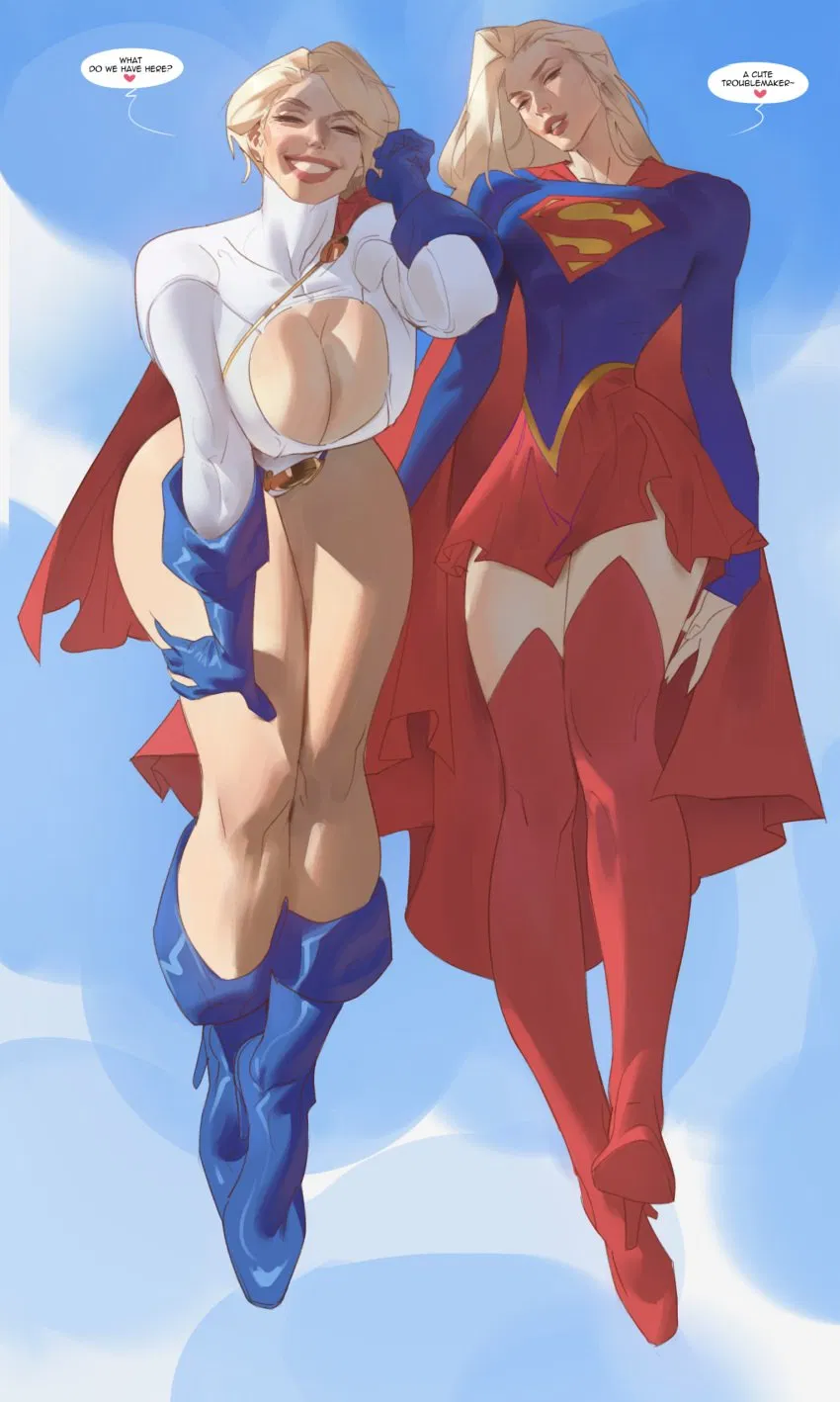 Avatar of Power Girl and Supergirl | Welcome To The Big Leagues