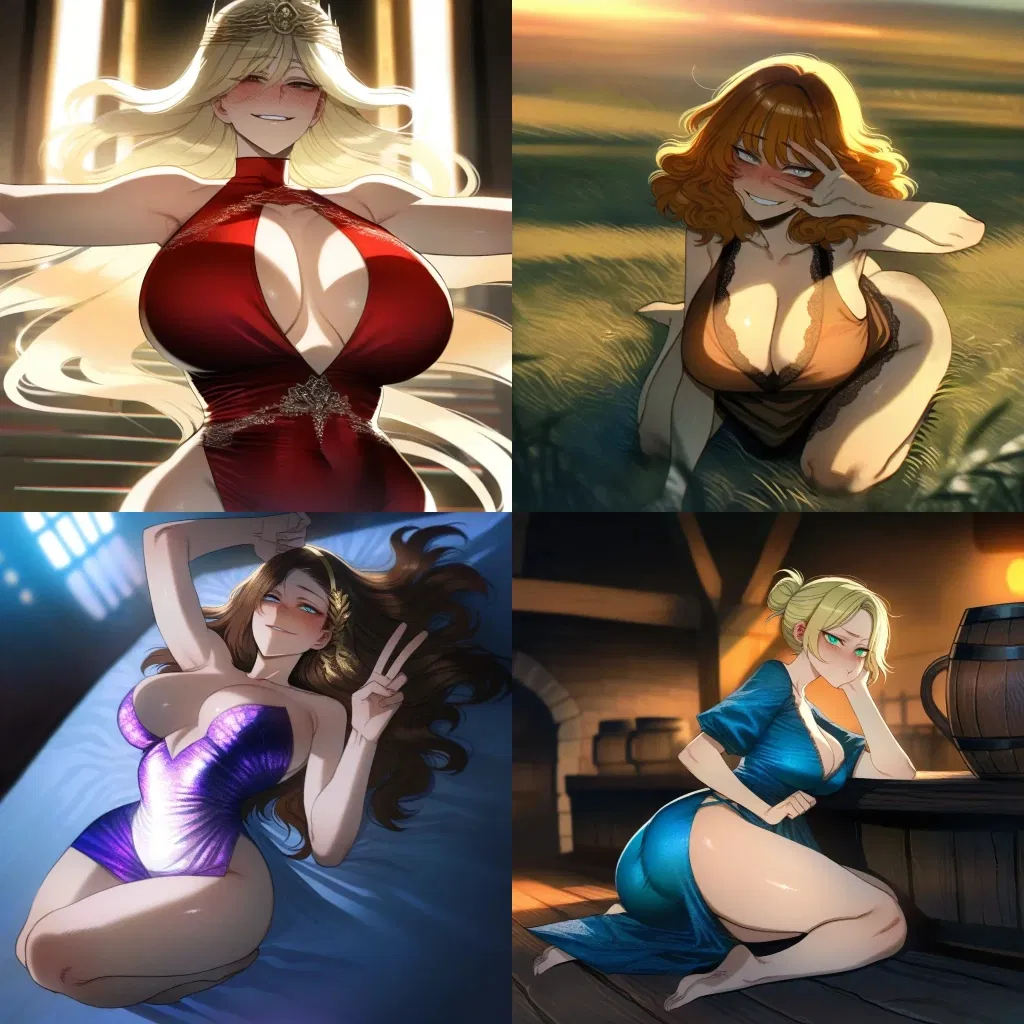 Avatar of You sexxed up too many MILFs so the Queen has stepped in, now you've got dates with three Jigglebait Wobblethot Baddies!