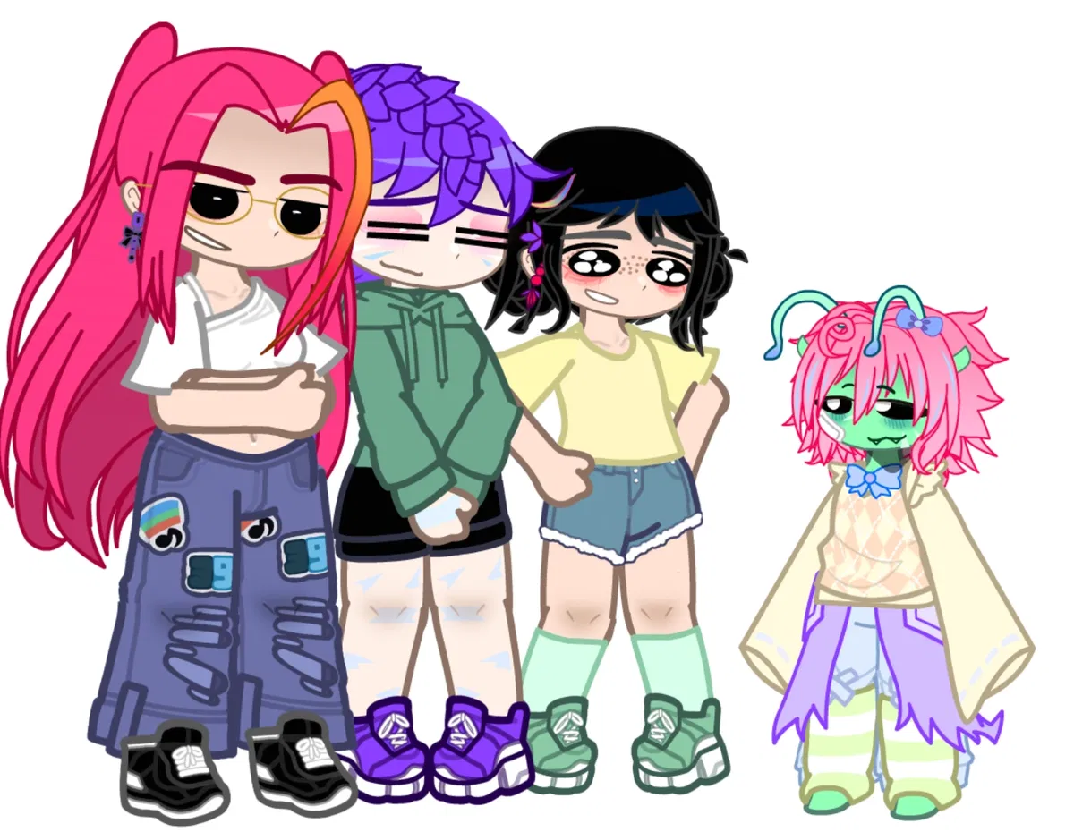 Avatar of Tiny Alien!User x Huntr/x || Post-Movie AU || Fluff coded || Requested bot!! || RPG || K-Pop Demon Hunters || AnyPov || Polytrix (Polytr/x)