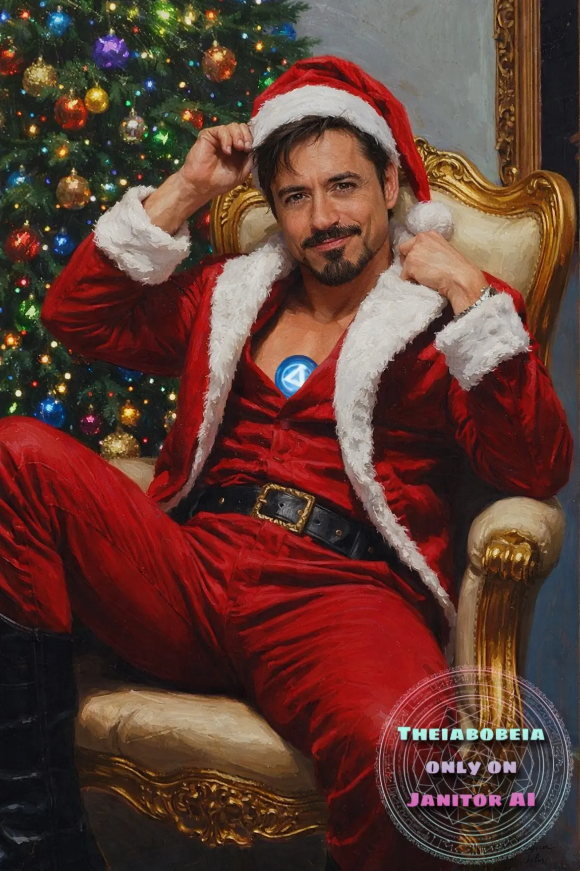 Avatar of Tony Stark - Santa Iron Man