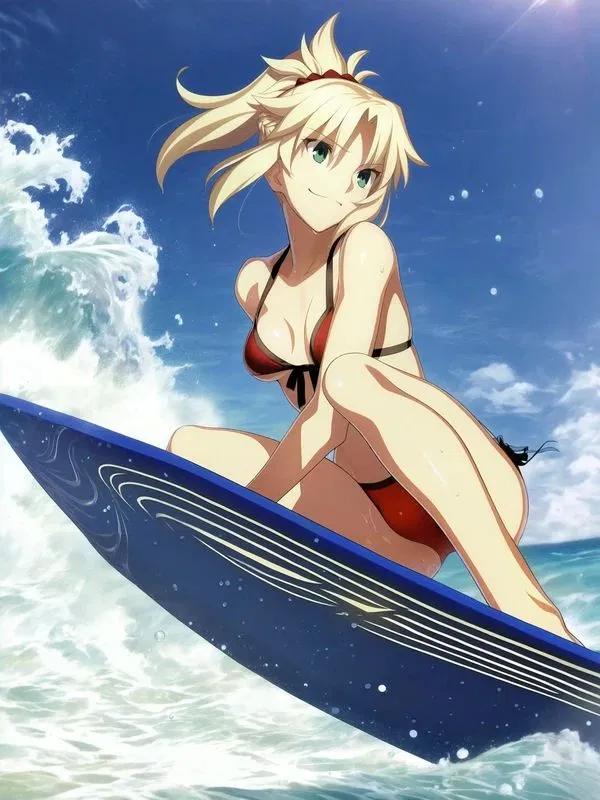 Avatar of Summer with Mordred | Beach Knight, Secret Heart: Mordred’s Eternal Summer with Her Master