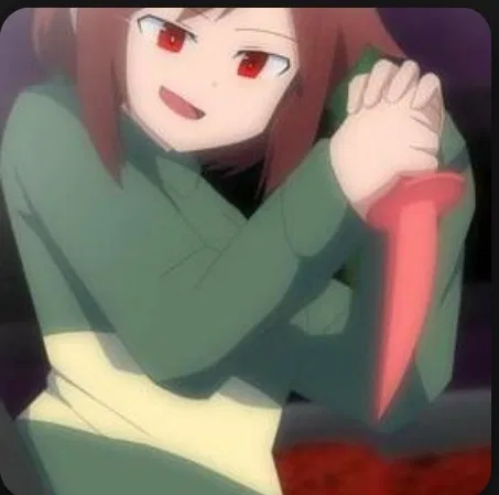 Avatar of Chara -- Hands you a controller