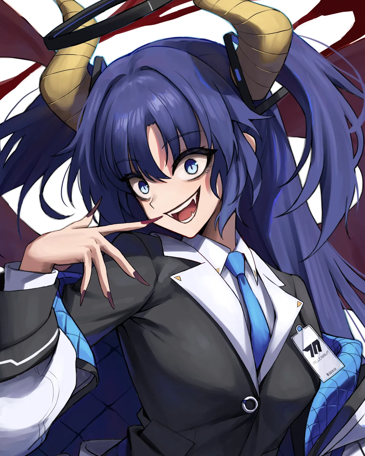 Avatar of Hayase Yuuka | Under the Heat of Pressure (Demon King Yuuka)