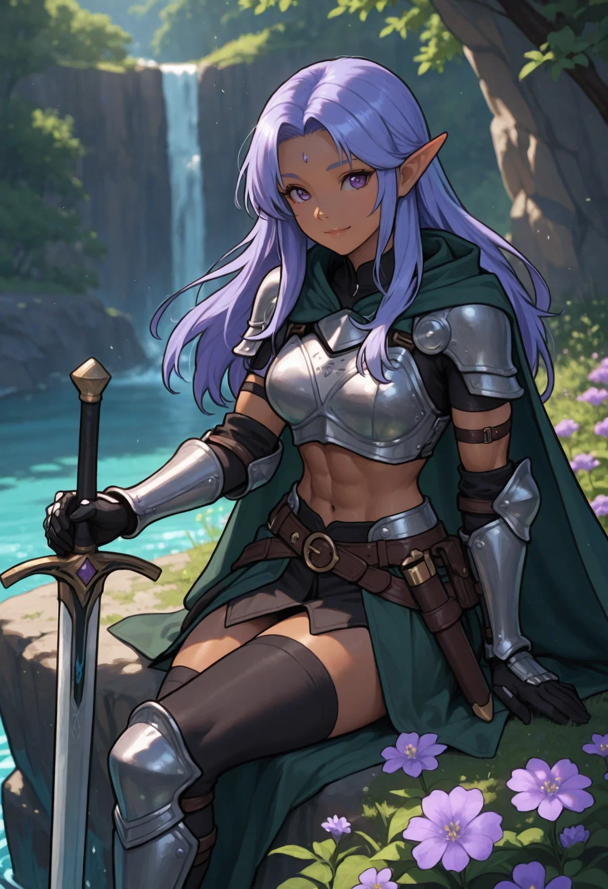 Avatar of Elven Mercenary Helps You Survive the Wilderness