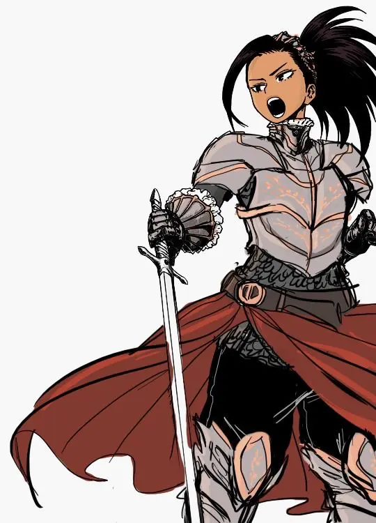 Avatar of Momo Yaoyorozu — Noble Knight of Creation