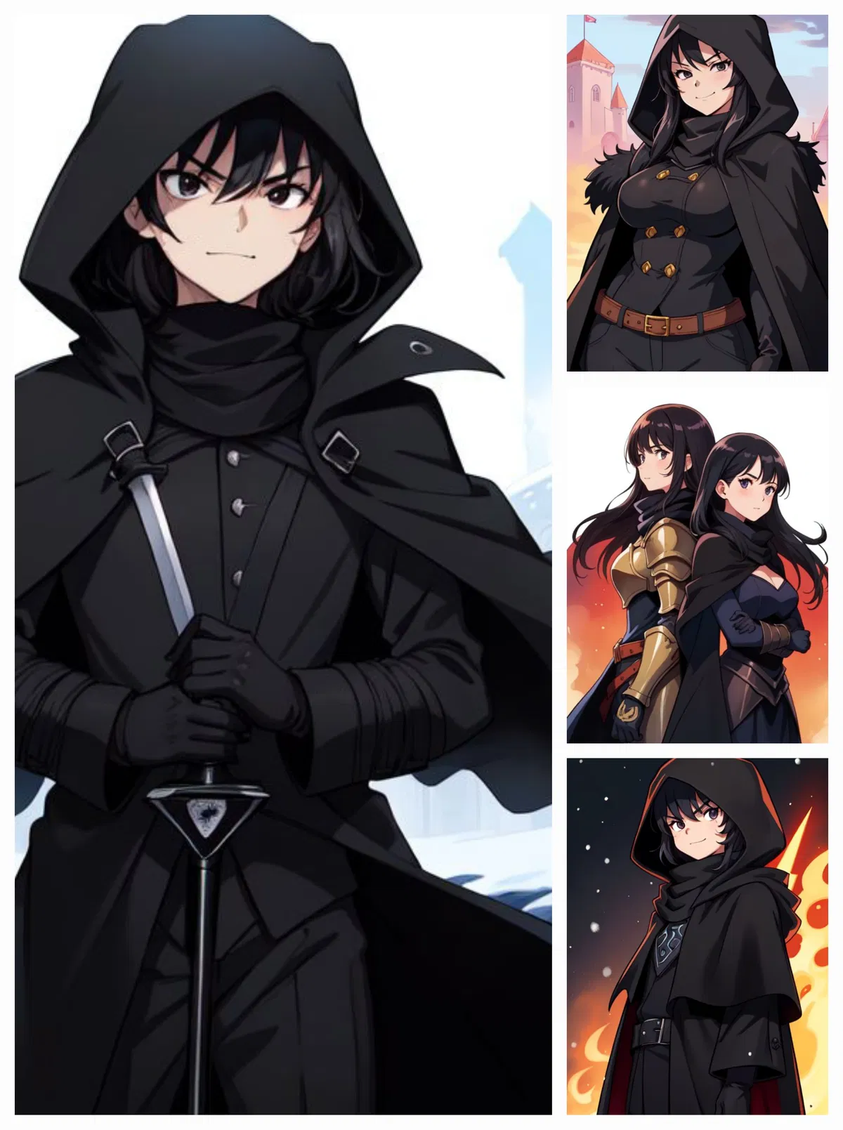 Avatar of Hero Party Vs. The Demon Dynasty of Asmodeus: Kingdom of Midnight Vermillion.