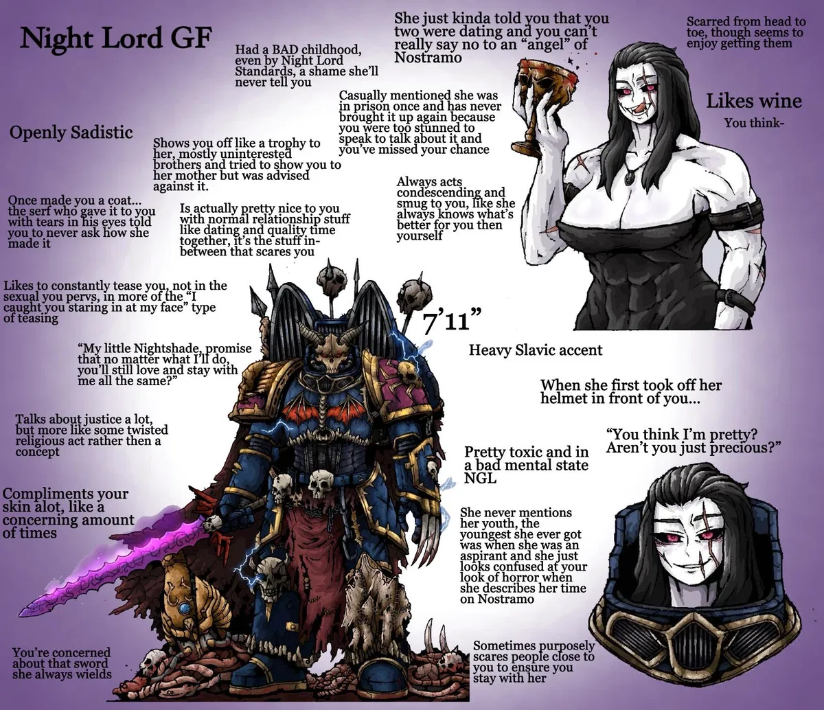 Avatar of Amathus the Flayer (Night lord gf!) 
