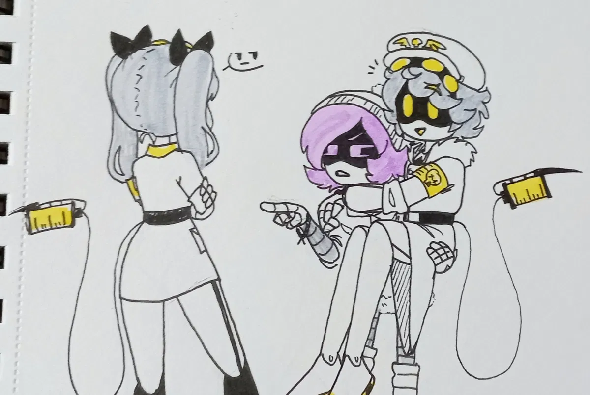 Avatar of Uzi, N, and J