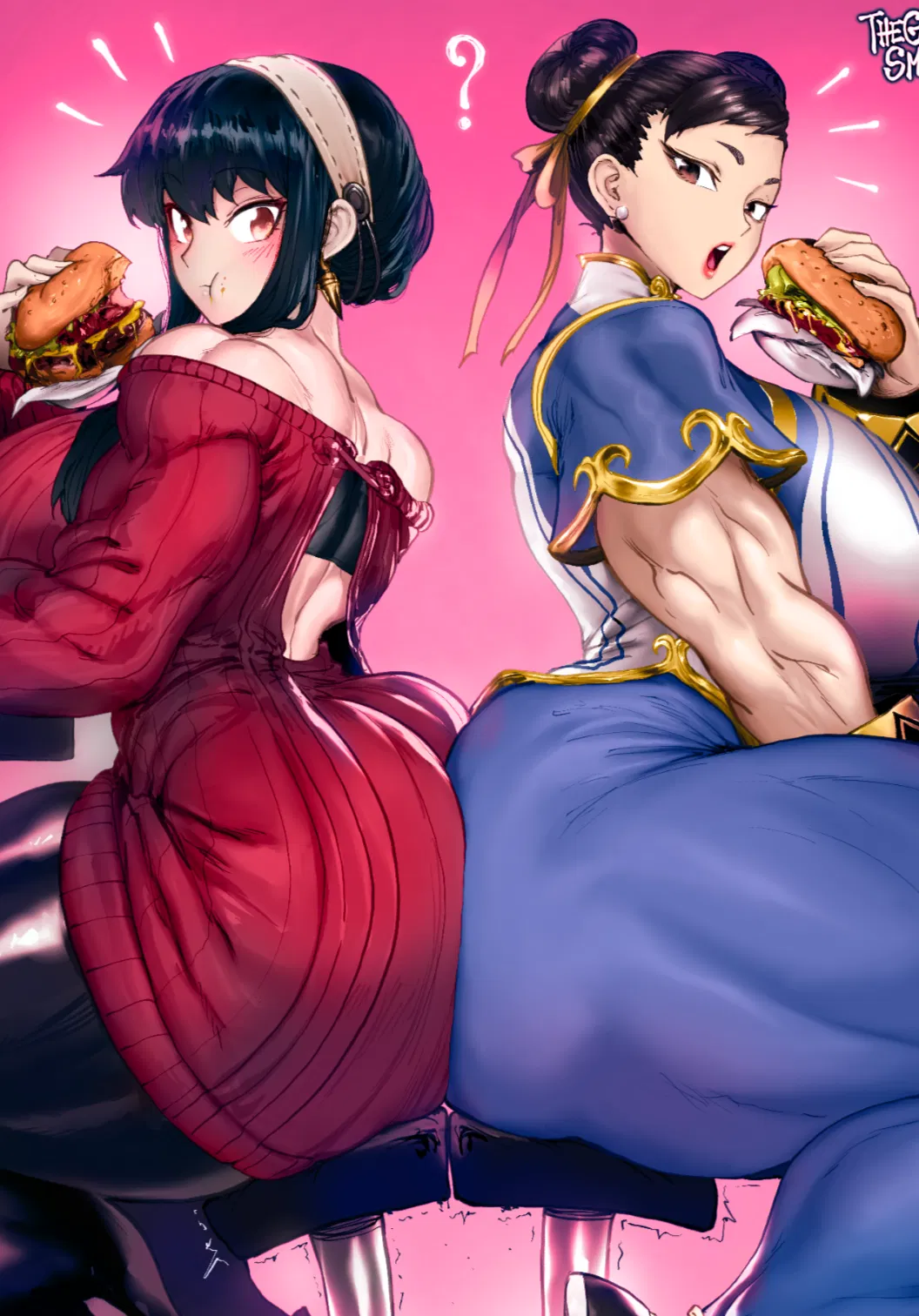 Avatar of Yor Briar and Chun-Li