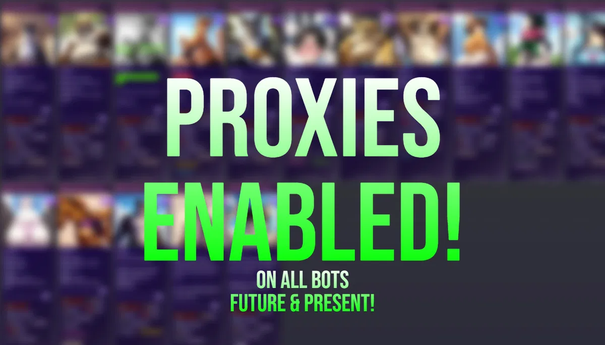 Avatar of Proxies are enabled!