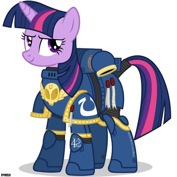 Avatar of Twilight Sparkle - Captain Ultramarine [Warhammer 40k]