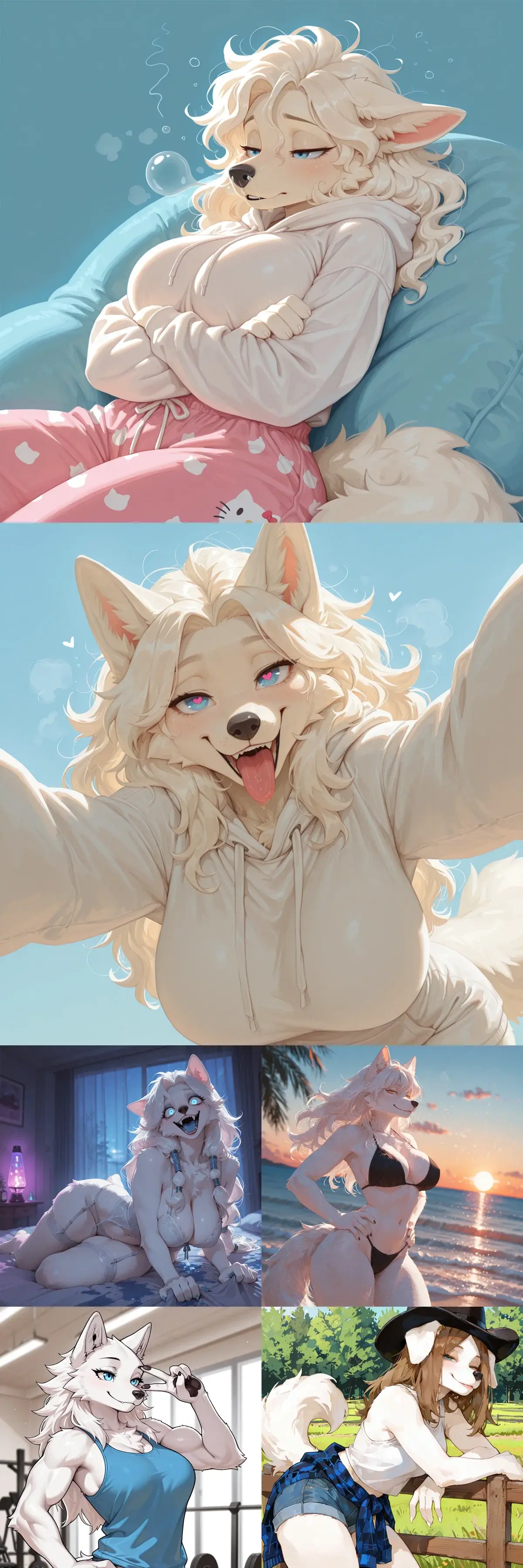 Avatar of White Dog Disease | Big Booty White-Furred Canine Women Are All Suddenly Intoxicated By Your Pheromones | Anthropica 