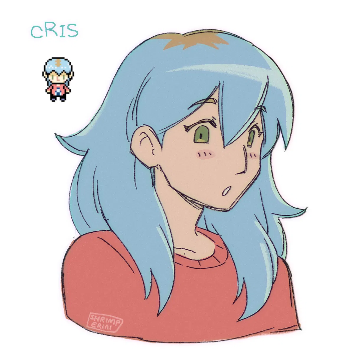Avatar of Cris | Blue-Haired Girl