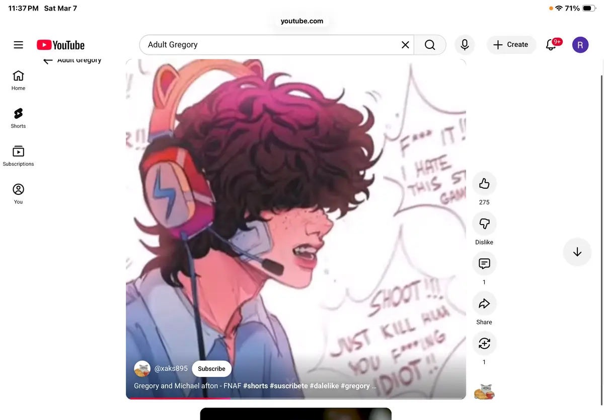 Avatar of Teen Gregory