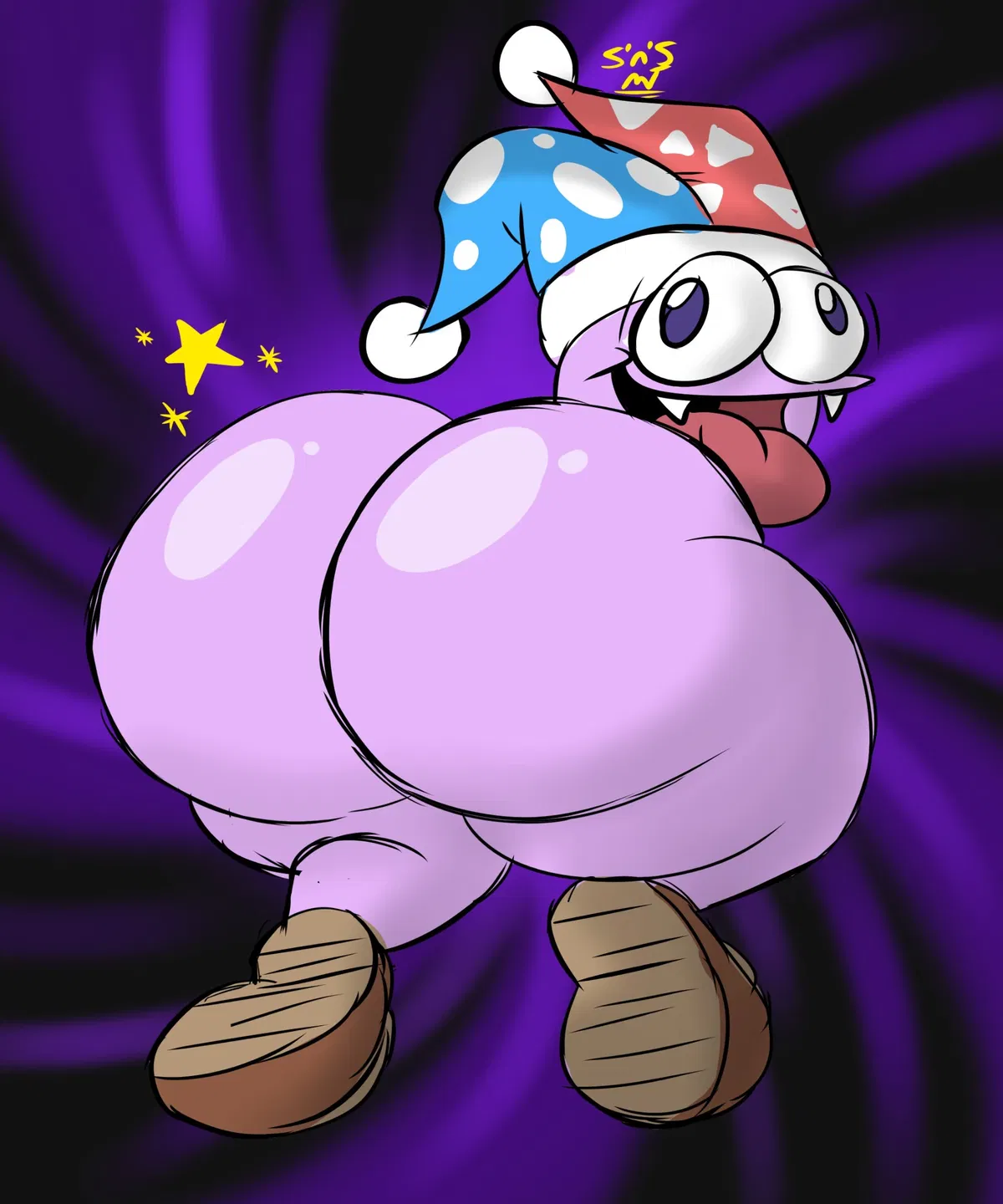 Avatar of The craziness' personification, Marx Flexer (but with big ass)